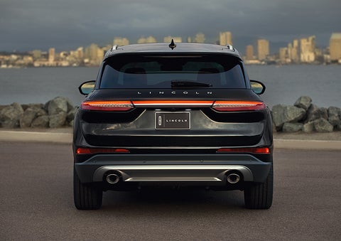 The rear lighting of the 2024 Lincoln Corsair® SUV spans the entire width of the vehicle. | Thornhill Lincoln in Chapmanville WV